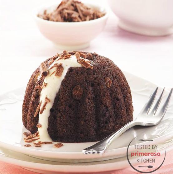 Resep Steamed Chocolate Pudding